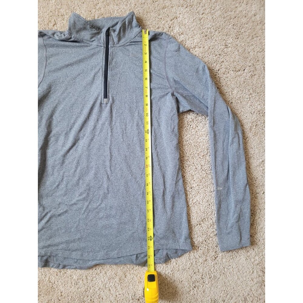 Nike Women's Gray Dri-Fit Size S Pullover Long Sleeve Sweater Gym Exercise - Picture 4 of 4